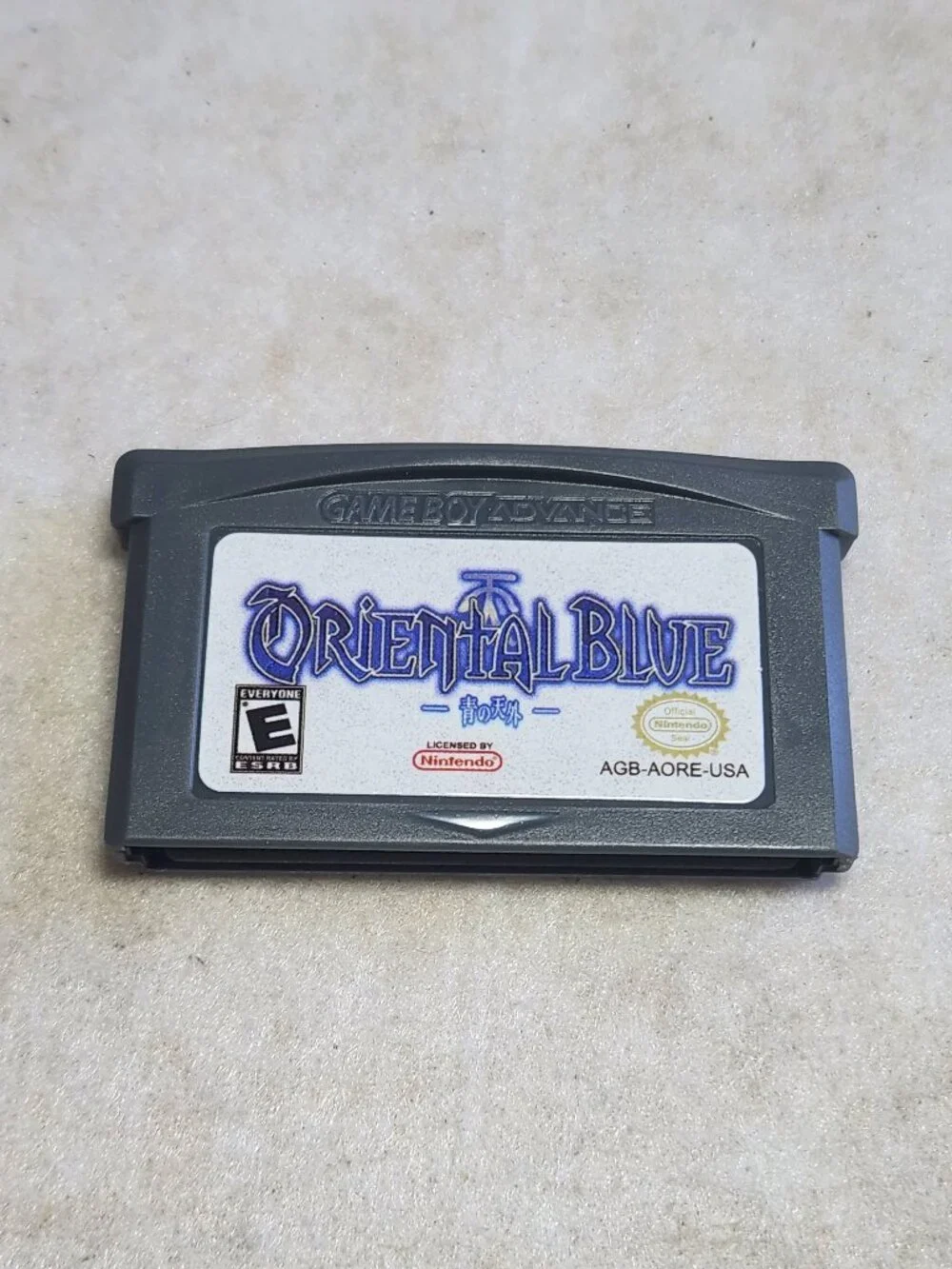 Oriental Blue Nintendo Gameboy Advance GBA English Translated